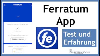 Ferratum Bank Mobile App  Test und Erfahrung  So sieht Ferratum Mobile von innen aus [upl. by Einaffit]