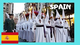 Malaga Witnessing Easter Holy Week Semana Santa religious procession [upl. by Reichel12]