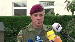 Bundeswehr Trauer in Fritzlar nach MaliAbsturz  Pressekonferenz 27072017 [upl. by Ortiz]