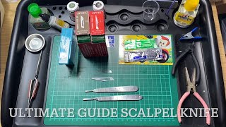 Introduction To The Scalpel Knife  Scale Modellers Guide To Model Knives [upl. by Tormoria]