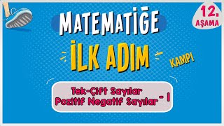 Tek Çift Sayılar 1  MATEMATİĞE İLK ADIM KAMPI  12Aşama  ilkadım  Rehber Matematik [upl. by Lavery]