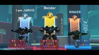 N9BLE Thunderdome Round 1 DEATHBRINGER vs Atomic GGs  Mech Arena Robot Showdown [upl. by Bogosian]