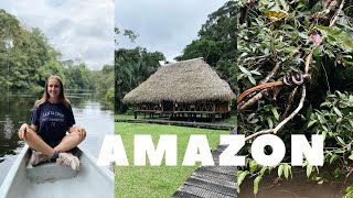 Amazon Experience  Cuyabeno Ecuador 🇪🇨 [upl. by Nahtnahoj]