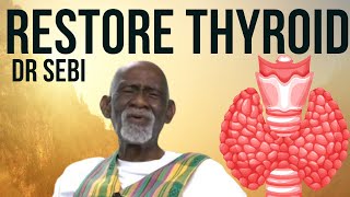 Dr Sebi Herbs for the Thyroid  Hypothyroidism and Hyperthyroidism [upl. by Thorny821]