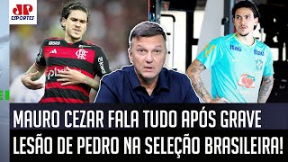 quotÉ UM ABSURDO NÃO TEM DINHEIRO QUE PAGUEquot Mauro Cezar FALA TUDO após LESÃO de Pedro na Seleção [upl. by Flagler]