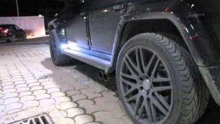 MercedesBenz G63 AMG Brabus 700 Звук Рев Sound Revs [upl. by Ahsinak812]