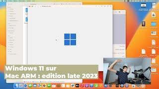 Windows 11 sur Mac ARM via UUP Dump et UTM [upl. by Jdavie]