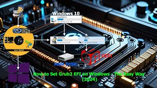 How to Set Grub2 EFI on Windows  The Easy Way 2024 [upl. by Deering]