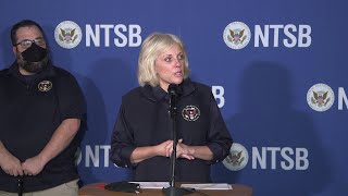 NTSB Media Briefing Forbes Avenue Bridge Collapse in Pittsburgh PA 1292022 [upl. by Aynodal]