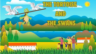 THE TORTOISE AND THE SWANS  Short Stories for kids  MORAL STORIES [upl. by Aryam]