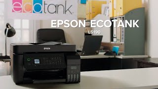 EcoTank Multifuncional L5190  Ideal para Home Office [upl. by Enyawed]