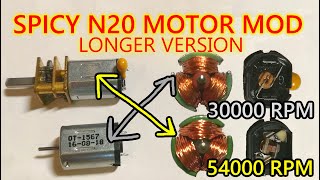 Ultra fast N20 motor mod LONGER VERSION [upl. by Ayoted95]