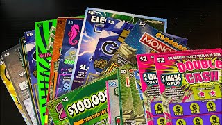 🚨💰 Mass Lottery Scratch Tickets and Giveaways [upl. by Anemaj]