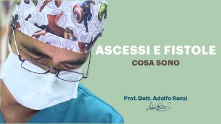 Ascessi e Fistole Anali Cosa sono  Dr Adolfo Renzi [upl. by Pebrook]