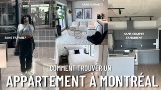 COMMENT TROUVER UN LOGEMENT À MONTRÉAL 🏠 Sans Travail Sans Garant et Sans Compte Bancaire 🇨🇦 [upl. by Asiral]