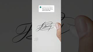 Signature for Adawiyah ✅ Mysignatureplz signature calligraphy handwriting cursive lettering [upl. by Armilla242]