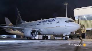 Continental Airlines Flight 1404  Crash Animation [upl. by Atsillac]