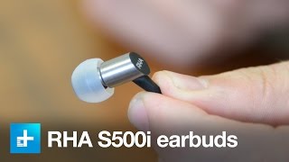 RHA S500i earbuds review  Hands on [upl. by Nedi54]