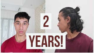 2 YEAR Hair Growth Time Lapse Transformation [upl. by Richart]