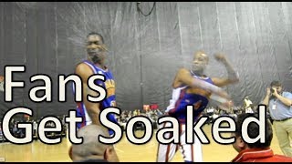 Harlem Globetrotters Water Bucket Trick and Confetti [upl. by Elidad]