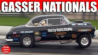 Gasser Nationals Nostalgia Drag Racing [upl. by Prisca]