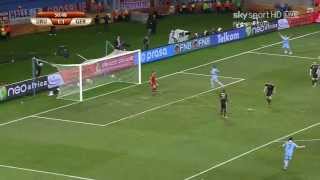 Gola de Diego Forlan vs Alemania mundial 2010 [upl. by Enalb695]