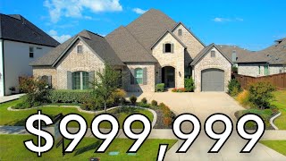 Extraordinary 1 Million Texas Home Tour  Edgestone at Legacy  SOLD [upl. by Ohare986]