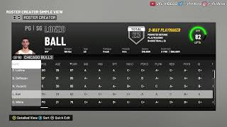 NBA 2K22 How to Assign a Created Player to a Team Add Custom Player to Roster in 2K22 [upl. by Athalee]