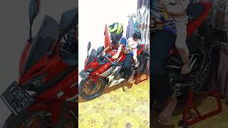 Cuma CBR INDONESIA cbr150r cbrk45 automobile cbrk45G [upl. by Boswell]