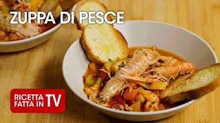 ZUPPA DI PESCE di Benedetta Rossi  Ricetta TV Fatto in Casa per Voi [upl. by Phares]