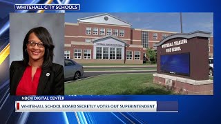 Whitehall school board secretly votes out superintendent [upl. by Llerrut402]