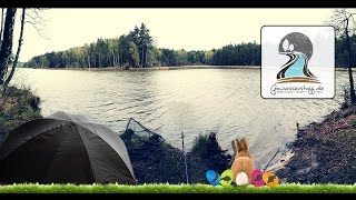 Osteransitz mit Chod Rig amp Fox Supa Brolly  Karpfenangeln  Autorentagebuch l 2017 [upl. by Yenhpad660]