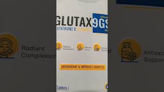 Glutax9GS  Glutathione amp Vitamin C Combo For Complete Body Whitening Tablets  Review amp Uses [upl. by Alyahc818]