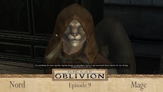 Oblivion Part  9 Nord MageLeyawiin Mages Guild Recommendation Elephant Trouble Bandits [upl. by Wind]