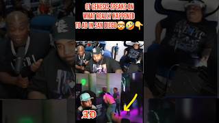 OT GENASIS SPEAKS ON WHAT REALLY HAPPENED TO AD🤯DID AD GET PACKED OUT IN SD🤔 cuhmunity nojumper [upl. by Lenni]