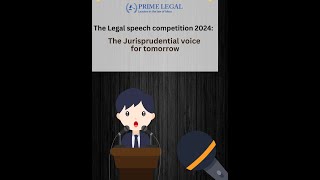 Legal Speech Competition 2024 by Prime Legal [upl. by Essie]