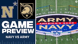 2022 Navy vs Army GAME PREVIEW  PICK TO WIN amp MORE I CBS Sports HQ [upl. by Yendys]