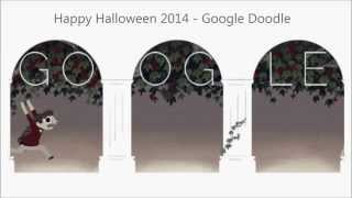 Halloween Google Doodle 2014  Happy Halloween [upl. by Amal]