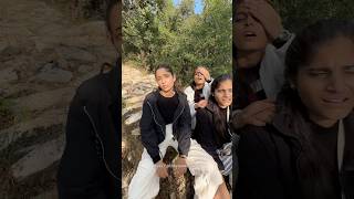 First time trek with sisters 😍  Haalat kharaab 🫠  shorts minivlog vlog brothersister [upl. by Kandace]