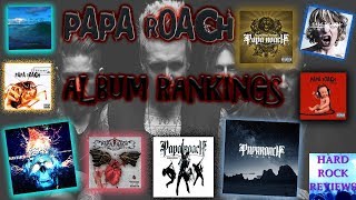 DISCOGRAPHY RANKINGS  PAPA ROACH 20002019 [upl. by Hymen]