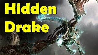 Skyrim Secrets Hidden Cave Dragon [upl. by Tarazi]