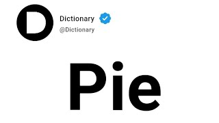 Pie Meaning In English [upl. by Meghann581]