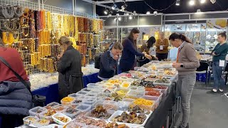 Amber expo staged in Polands Gdansk [upl. by Aynam]