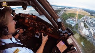 SMOOTHEST EVER B777 Landing Benny lands in FRA after 3 long Lufthansa Cargo flights AirClips [upl. by Wilona]