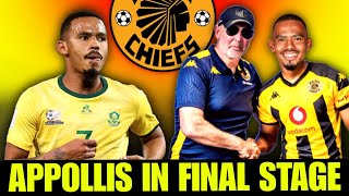 Kaizer Chiefs Sign Appollis 2 Days Before Transfer Window Closes  APPOLLIS TO CHIEFS FINAL STAGE [upl. by Tik]