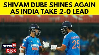 India Vs Afghanistan Highlights 2nd T20I  Shivam Dube Shines Again As IND Take 20 Lead  N18V [upl. by Blasius]