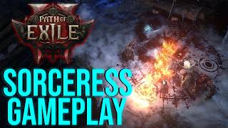 I Got To Play Path of Exile 2 Early Sorceress Gameplay  First Impressions [upl. by Raseta80]