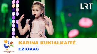 Karina Kukialkaitė – „Ežiukas“  „Dainų dainelė 2024“ [upl. by Elinor212]