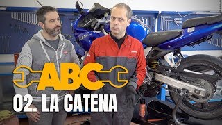 Come pulire lubrificare e regolare la catena  ABC MANUTENZIONE MOTO 02 [upl. by Rawdon]