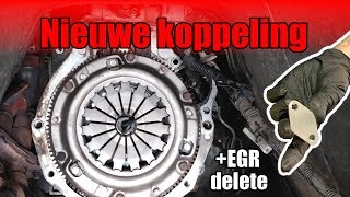 Eindelijk Een Nieuwe KOPPELING In De MX5  EGR delete [upl. by Klarrisa]